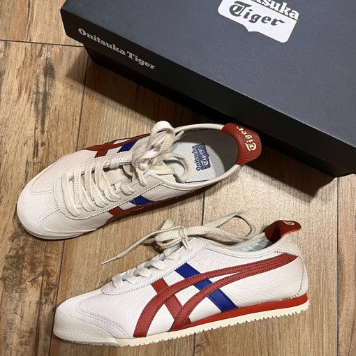 오니츠카타이거 멕시코66 남녀공용 커플화 데일리화 1183A201 206