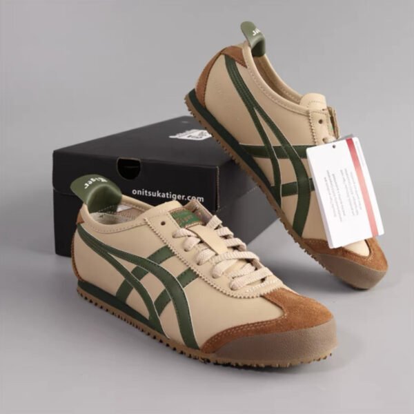오니츠카타이거 멕시코 66 BeigeGrass Green(DL408-1785) 오니츠카타이거운동화